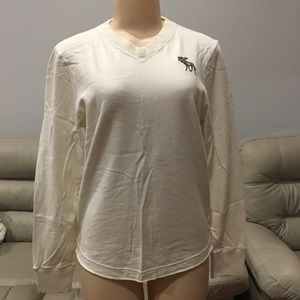 Abercrombie & Fitch Sweater (Off White)